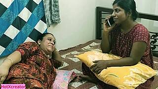 स्थल#1 वीडियो के लिए: Indian sister-in-law shares boyfriend with MILF an...
